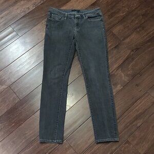 Prana Women's Mid Rise Jeans Gray/Faded Black SIZE 8/29